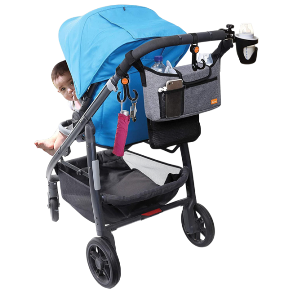 Set de accesorii pentru cărucior DreamBaby F2285  Poliester / Gray photo 5