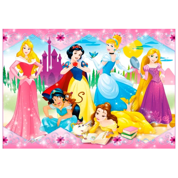 Puzzle Clementoni Princess 6+/ Numărul de piese: 104 photo 1
