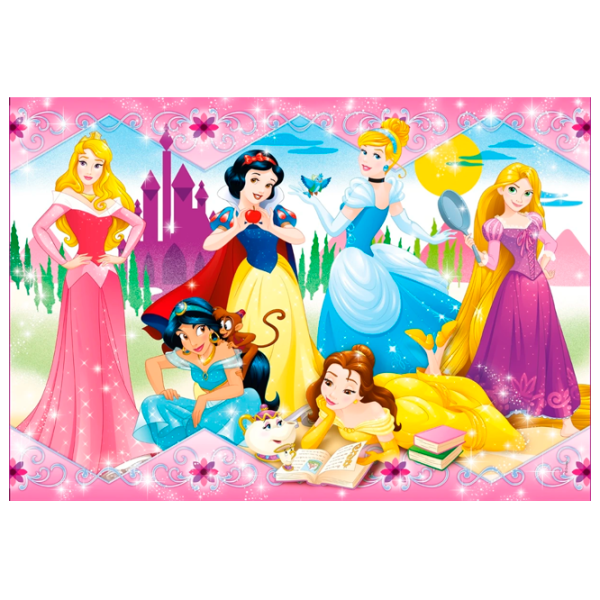 Puzzle Clementoni Princess 6+/ Numărul de piese: 104 photo 1