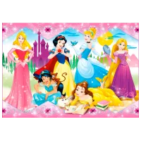 Puzzle Clementoni Princess 6+/ Numărul de piese: 104