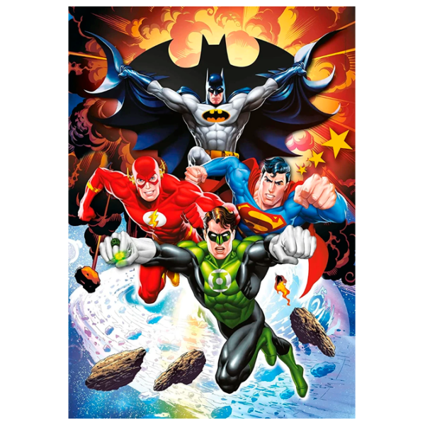 Puzzle Clementoni Superheroes 6+/ Numărul de piese: 104 photo 1