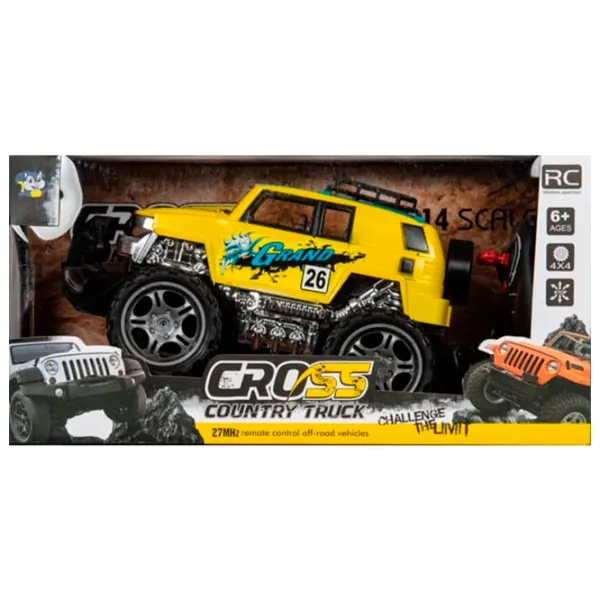 Mașină ChiToys 8810-3А   / 2.4 GHz / Black Yellow photo 4