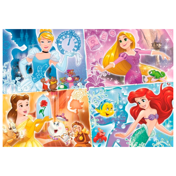 Puzzle Clementoni Princess 6+/ Количество деталей: 180 photo 1