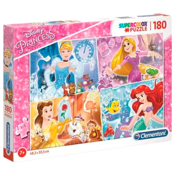 Puzzle Clementoni Princess 6+/ Количество деталей: 180 photo 2