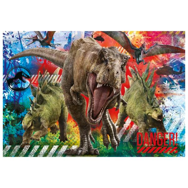 Puzzle Clementoni Jurassic World 7+/ Количество деталей: 180 photo 1
