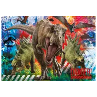 Puzzle Clementoni Jurassic World 7+/ Количество деталей: 180