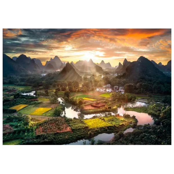 Puzzle Clementoni View of China 14+/ Numărul de piese: 2000 photo 1