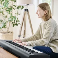 Цифровой пиан Yamaha NP-15-BK Акустический / 61 клавиш / Split / Черный photo 6