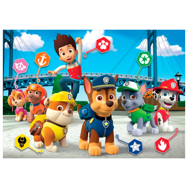 Puzzle Clementoni Paw Patrol 3+/ Numărul de piese: 24 photo 1