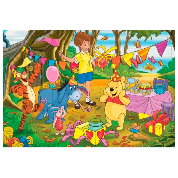 Puzzle Clementoni Winnie the Pooh 3+/ Numărul de piese: 24 photo 1
