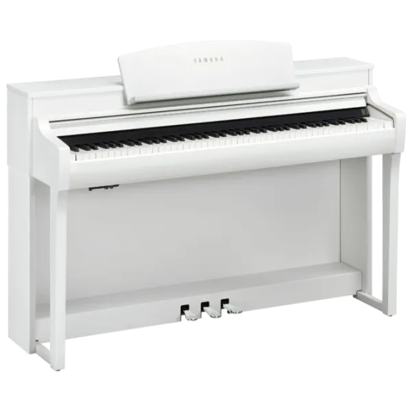 Цифровой пиан Yamaha CSP 255WH Акустический / 88 клавиш / Split / Белый photo 2