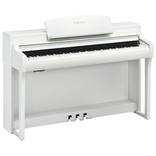 Цифровой пиан Yamaha CSP 255WH Акустический / 88 клавиш / Split / Белый photo 2