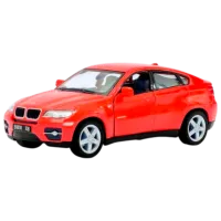 Машинка Kinsmart BMW X6 KT5336  / / Серый Красный