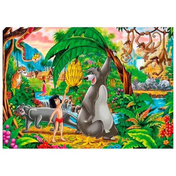 Puzzle Clementoni Peter Pan + The Jungle Book 3+/ Количество деталей: 120 photo 3