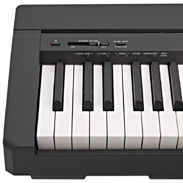 Цифровой пиан Yamaha P-45B Акустический / 88 клавиш / Split / Черный photo 2 Цифровой пиан Yamaha P-45B Акустический / 88 клавиш / Split / Черный photo 2