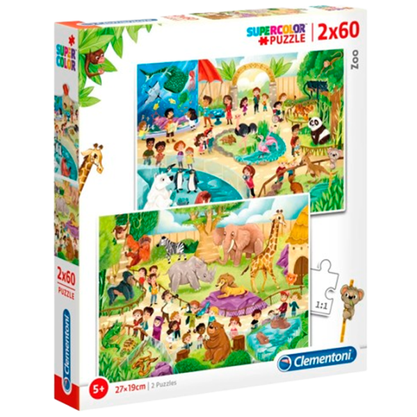 Puzzle Clementoni Zoo 3+/ Numărul de piese: 120 photo 1