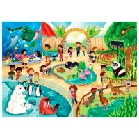 Puzzle Clementoni Zoo 3+/ Numărul de piese: 120 photo 2