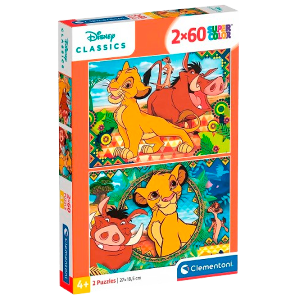 Puzzle Clementoni Lion 3+/ Numărul de piese: 120 photo 1