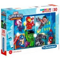 Puzzle Clementoni Super Hero 5+/ Количество деталей: 30