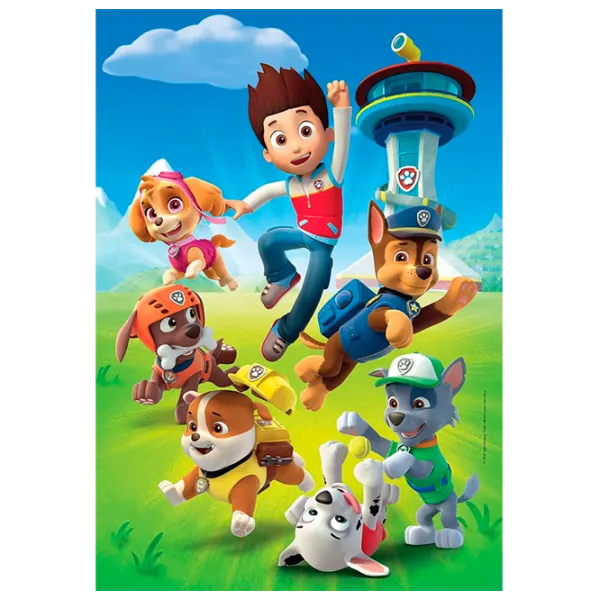 Puzzle Clementoni Paw Patrol 5+/ Количество деталей: 144 photo 1