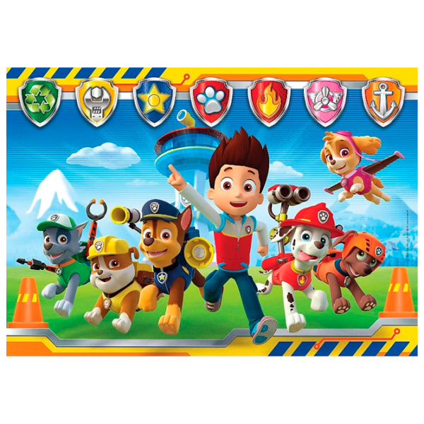 Puzzle Clementoni Paw Patrol 5+/ Количество деталей: 144 photo 3