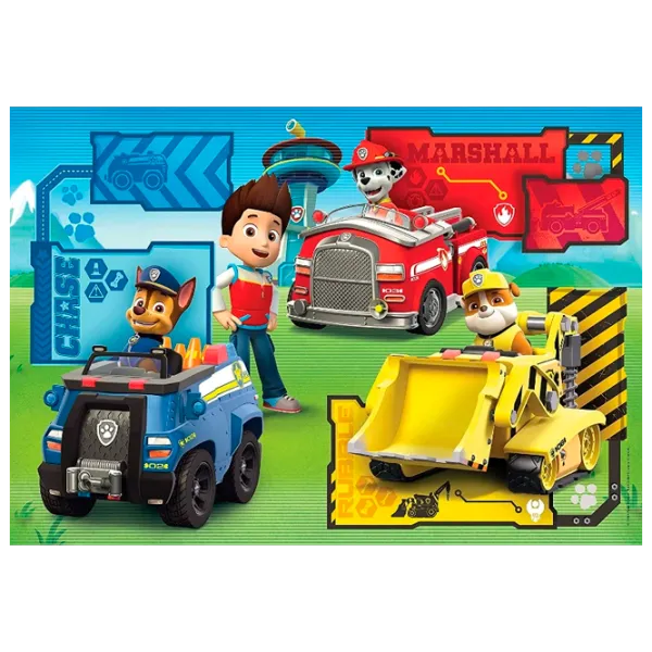 Puzzle Clementoni Paw Patrol 5+/ Количество деталей: 144 photo 4