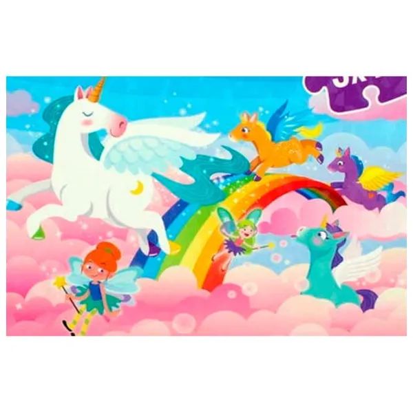 Puzzle Clementoni Unicorn 3+/ Количество деталей: 144 photo 3