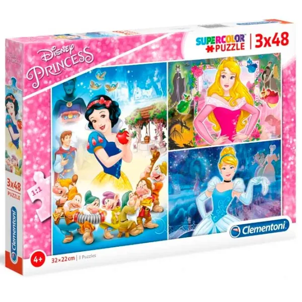 Puzzle Clementoni Princess 4+/ Numărul de piese: 144 photo 2