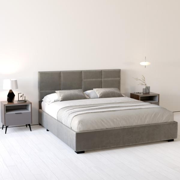 Кровать My-Style my-Tori 180 x 200 см / Фанера / Тёмно-серый photo 5