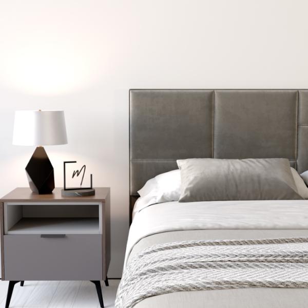 Кровать My-Style my-Tori 180 x 200 см / Фанера / Тёмно-серый photo 7