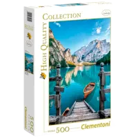 Puzzle Clementoni Braies Lake 14+/ Numărul de piese: 500 photo 2