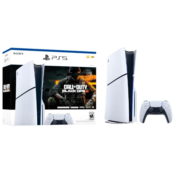 Sony PlayStation 5 Slim Disc Edition Call of Duty Black Ops 6 Bundle 1 ТБ / Белый photo 2