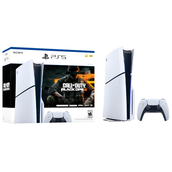 Sony PlayStation 5 Slim Disc Edition Call of Duty Black Ops 6 Bundle 1 ТБ / Белый photo 2