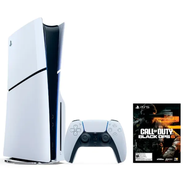 Sony PlayStation 5 Slim Disc Edition Call of Duty Black Ops 6 Bundle 1 ТБ / Белый photo 4