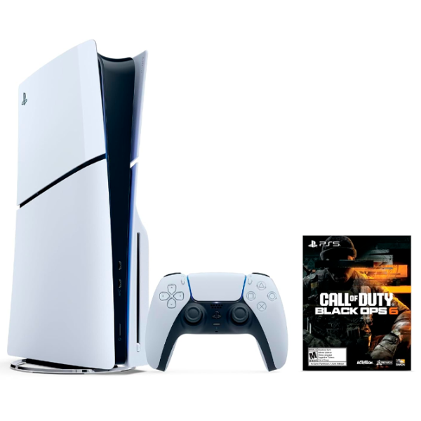 Sony PlayStation 5 Slim Disc Edition Call of Duty Black Ops 6 Bundle 1 ТБ / Белый photo 4