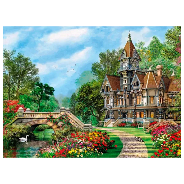 Puzzle Clementoni Old Cottage 14+/ Numărul de piese: 500 photo 1