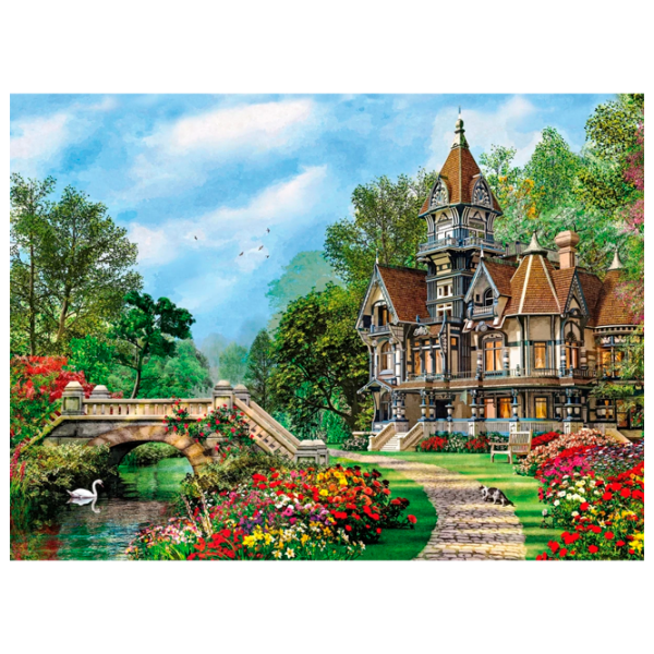 Puzzle Clementoni Old Cottage 14+/ Numărul de piese: 500 photo 1