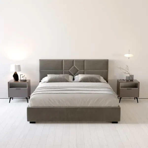 Кровать My-Style my-Tina 180 x 200 см / Фанера / Тёмно-серый photo 5
