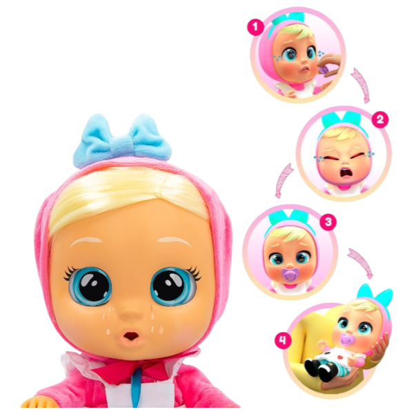 Păpușă Cry Babies Alice IMC081956 poopsie / 1.5+ photo 5