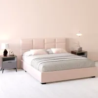 Кровать My-Style my-Tori 120 x 200 см / Фанера / Светло-розовый photo 5