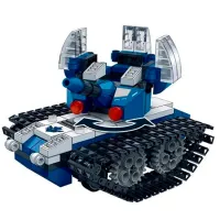 Constructor BanBao Police Tank Transport/ Blue photo 2