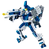 Конструктор BanBao Робот Фигуры/ Синий