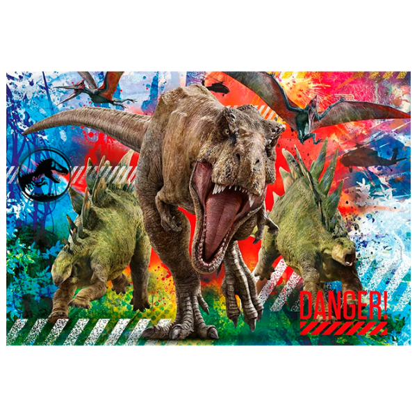 Puzzle Clementoni Jurassic World 4+/ Numărul de piese: 60 photo 1