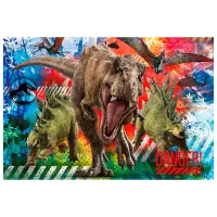 Puzzle Clementoni Jurassic World 4+/ Количество деталей: 60
