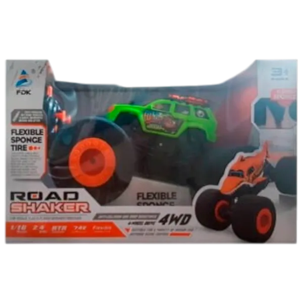 Машинка ChiToys Road Shaker K16-C4-6  / 2.4 ГГц / Черный Разноцветный photo 1