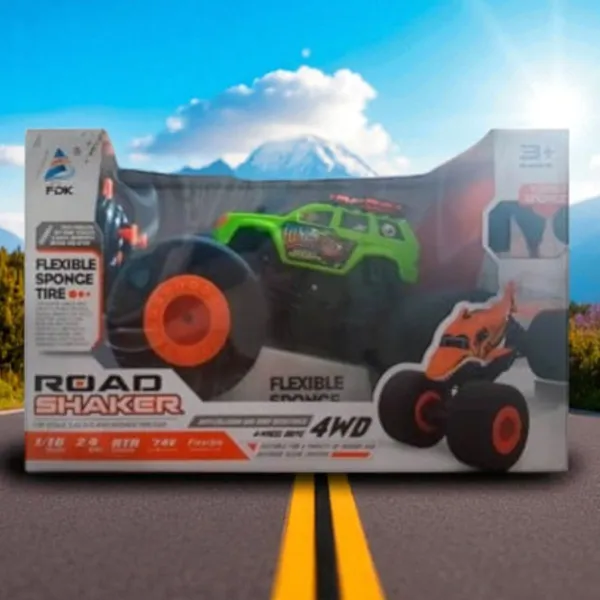 Машинка ChiToys Road Shaker K16-C4-6  / 2.4 ГГц / Черный Разноцветный photo 4