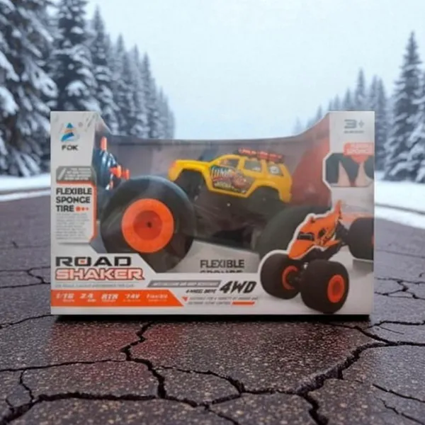 Машинка ChiToys Road Shaker K16-C4-6  / 2.4 ГГц / Черный Разноцветный photo 5