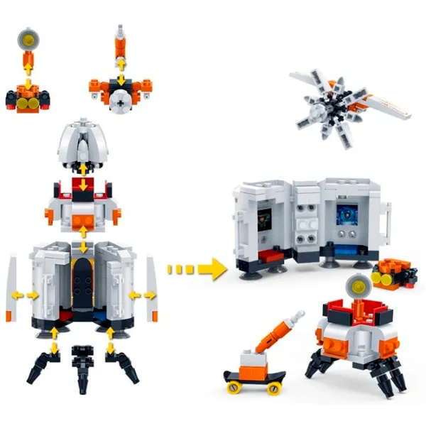 Constructor BanBao Rocket Clasic/ White photo 2