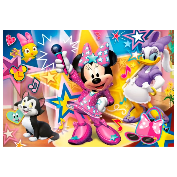 Puzzle Clementoni Minnie Mouse 4+/ Numărul de piese: 60 photo 1