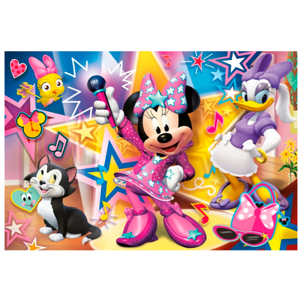 Puzzle Clementoni Minnie Mouse 4+/ Numărul de piese: 60 photo 1